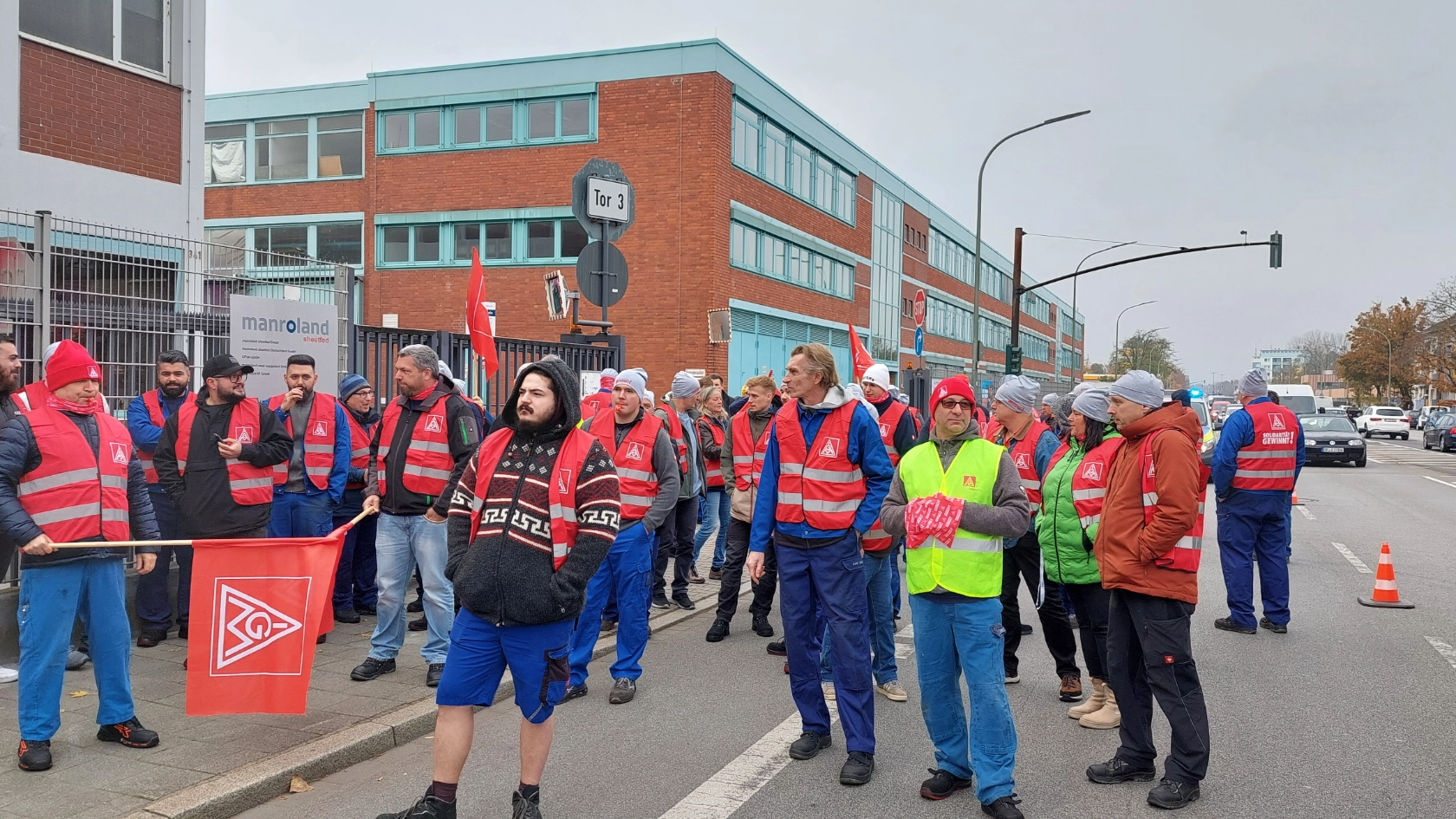 2024-11-05 Warnstreik manroland