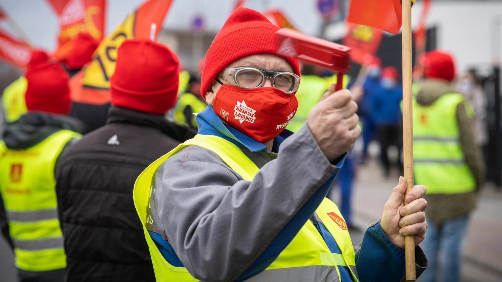 Warnstreik Zeppelin Offenbach