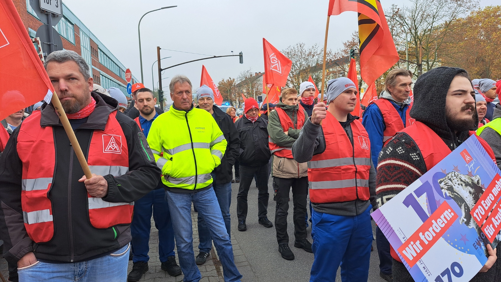 2024-11-05 Warnstreik manroland