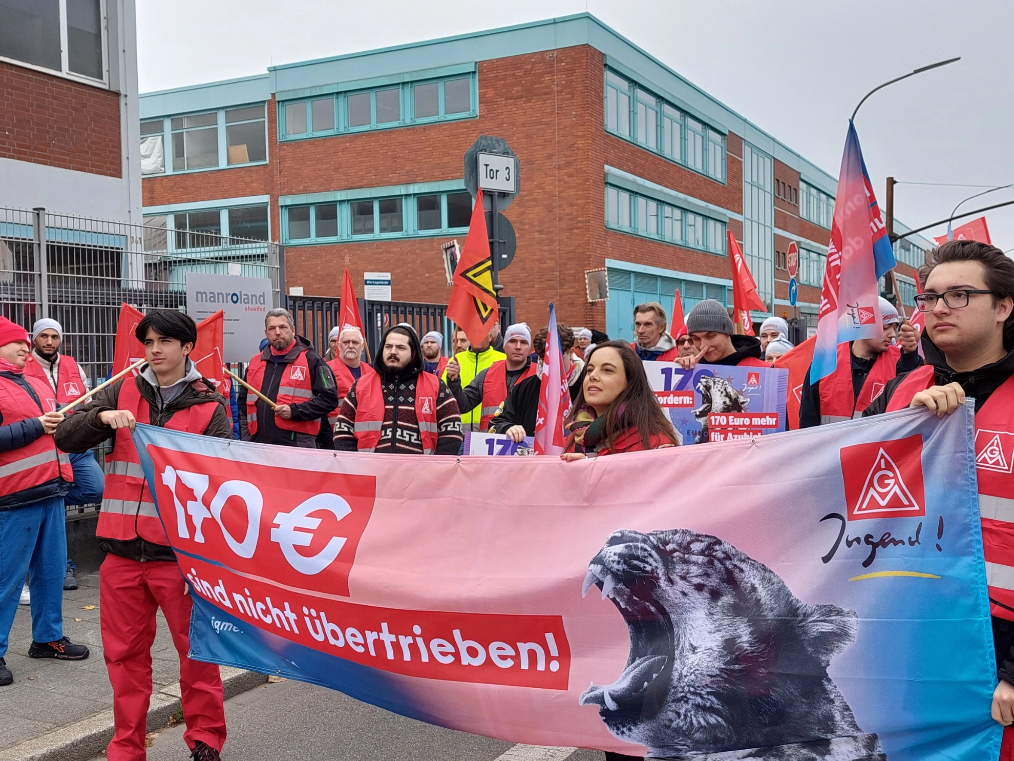 2024-11-05 Warnstreik manroland