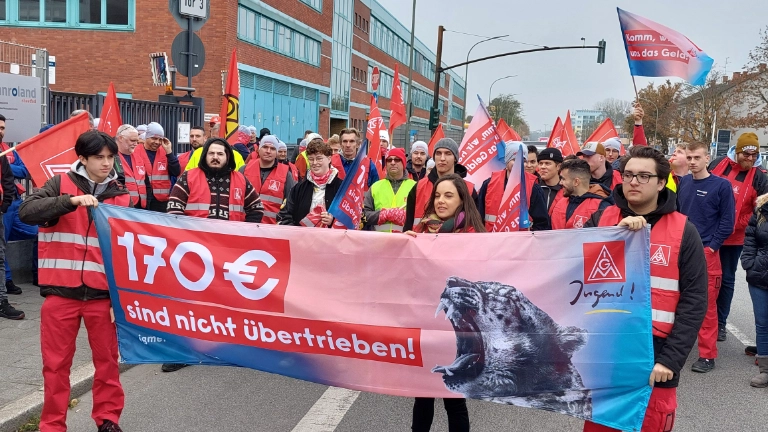 2024-11-05 Warnstreik manroland