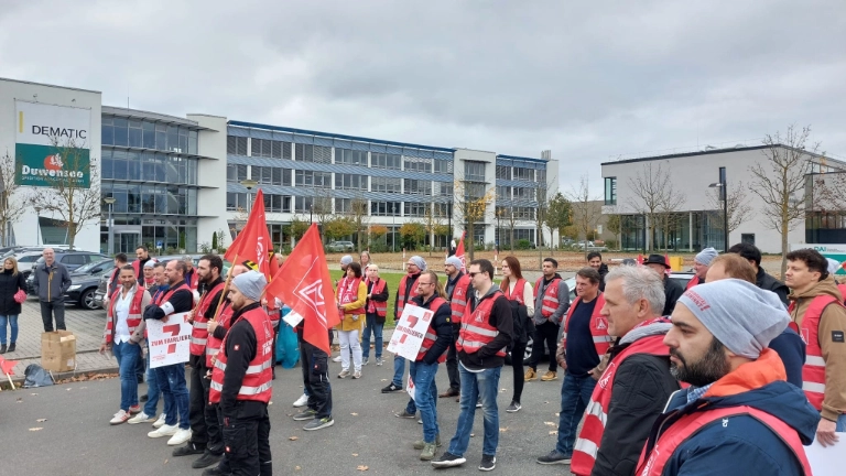 2024-10-31 Warnstreik Dematic