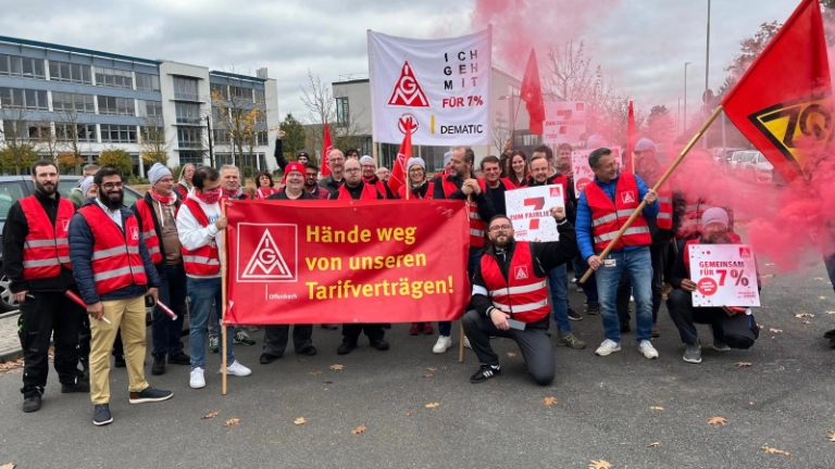 2024-10-31 Warnstreik Dematic