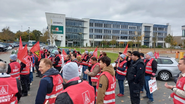 2024-10-31 Warnstreik Dematic