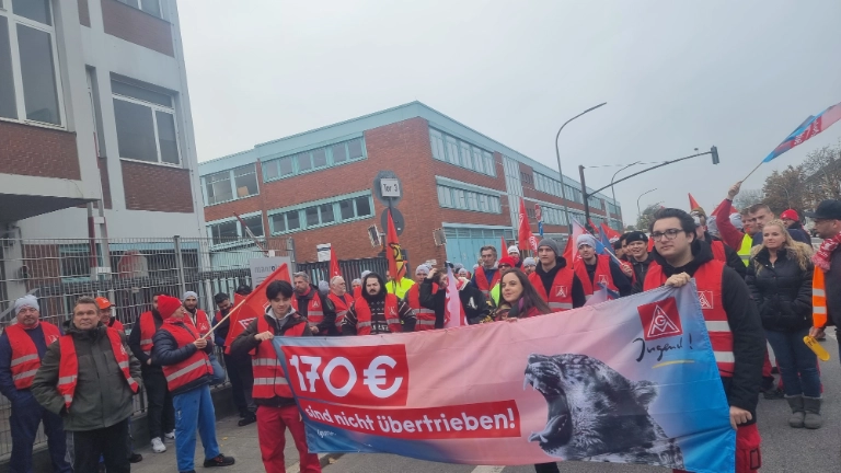 2024-11-05 Warnstreik manroland