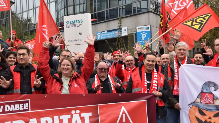 2024-10-31 Warnstreik Siemens Energy